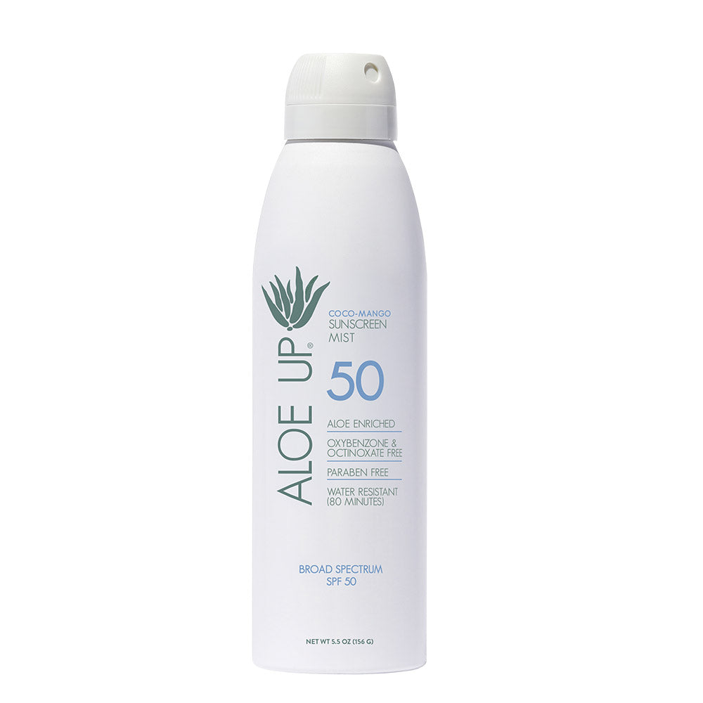 Aloe Up White Collection SPF 50 Continuous Spray Sunscreen 6oz