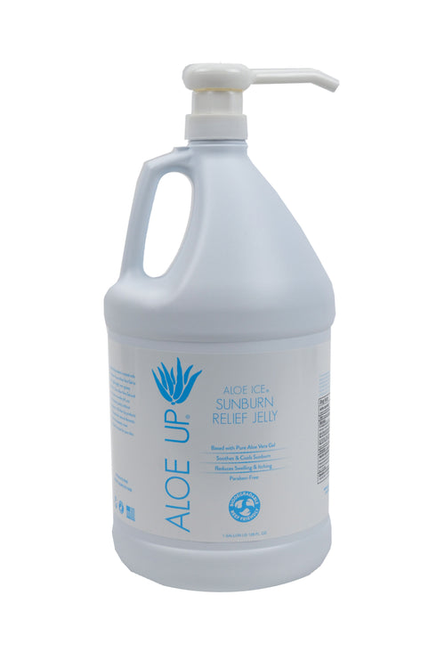 Aloe Ice Sunburn Relief Jelly 1 Gallon - 128 oz.