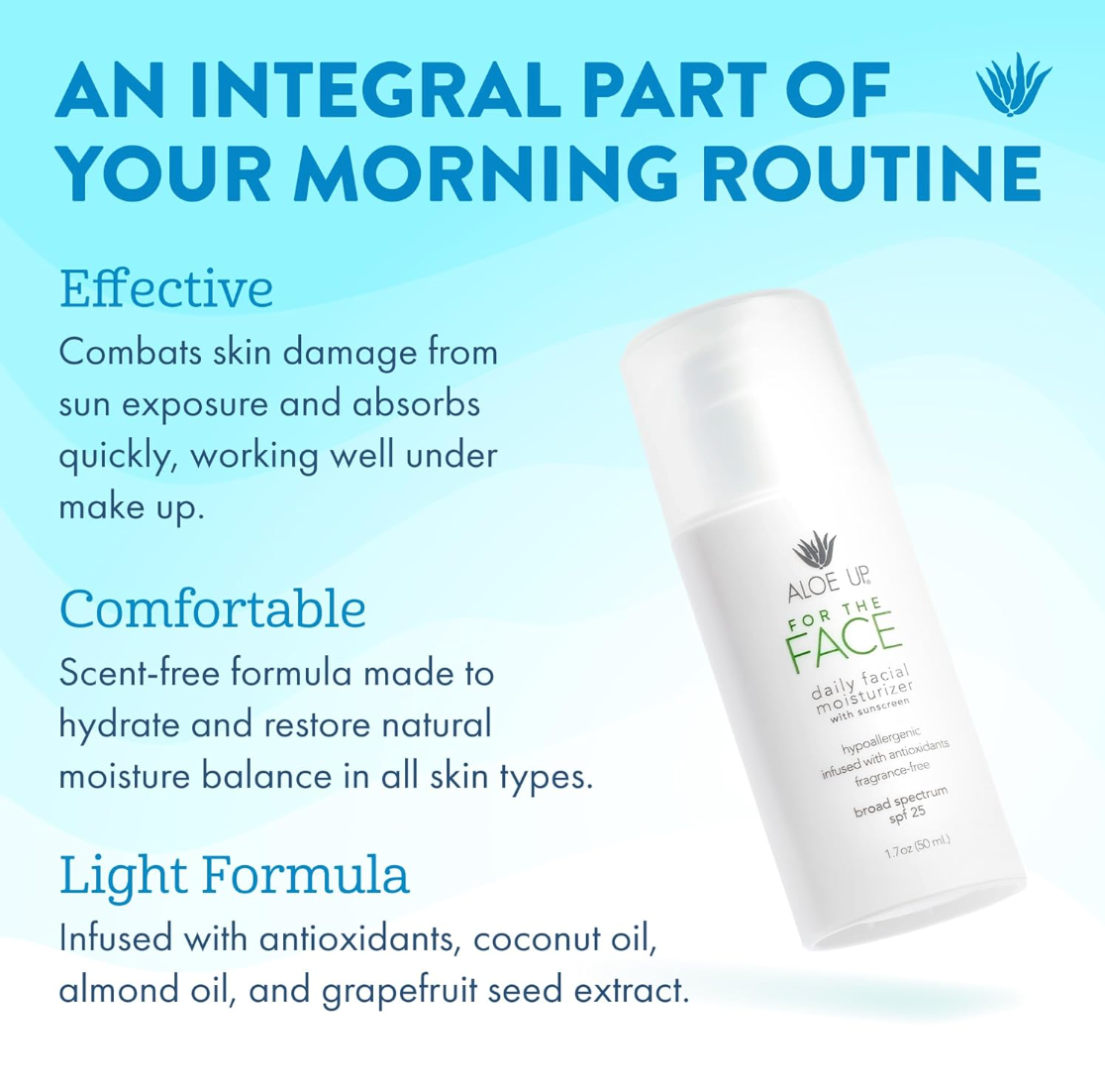 For The Face Daily Moisturizer SPF 25