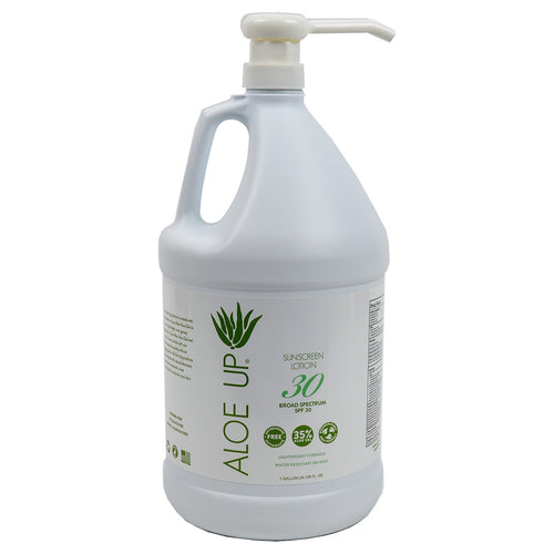White Collection SPF 30 Sunscreen Lotion Gallon