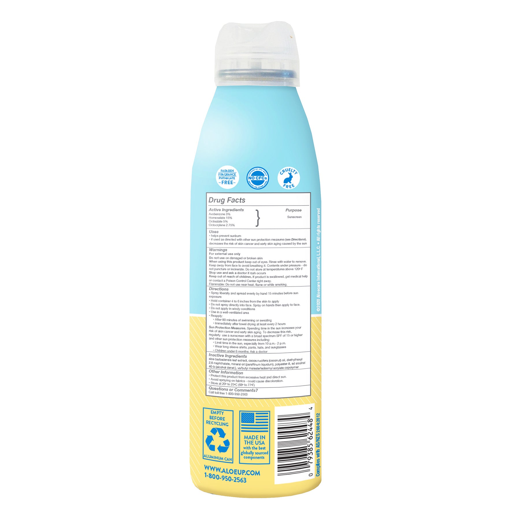 Kids SPF 50 Continuous Spray Sunscreen