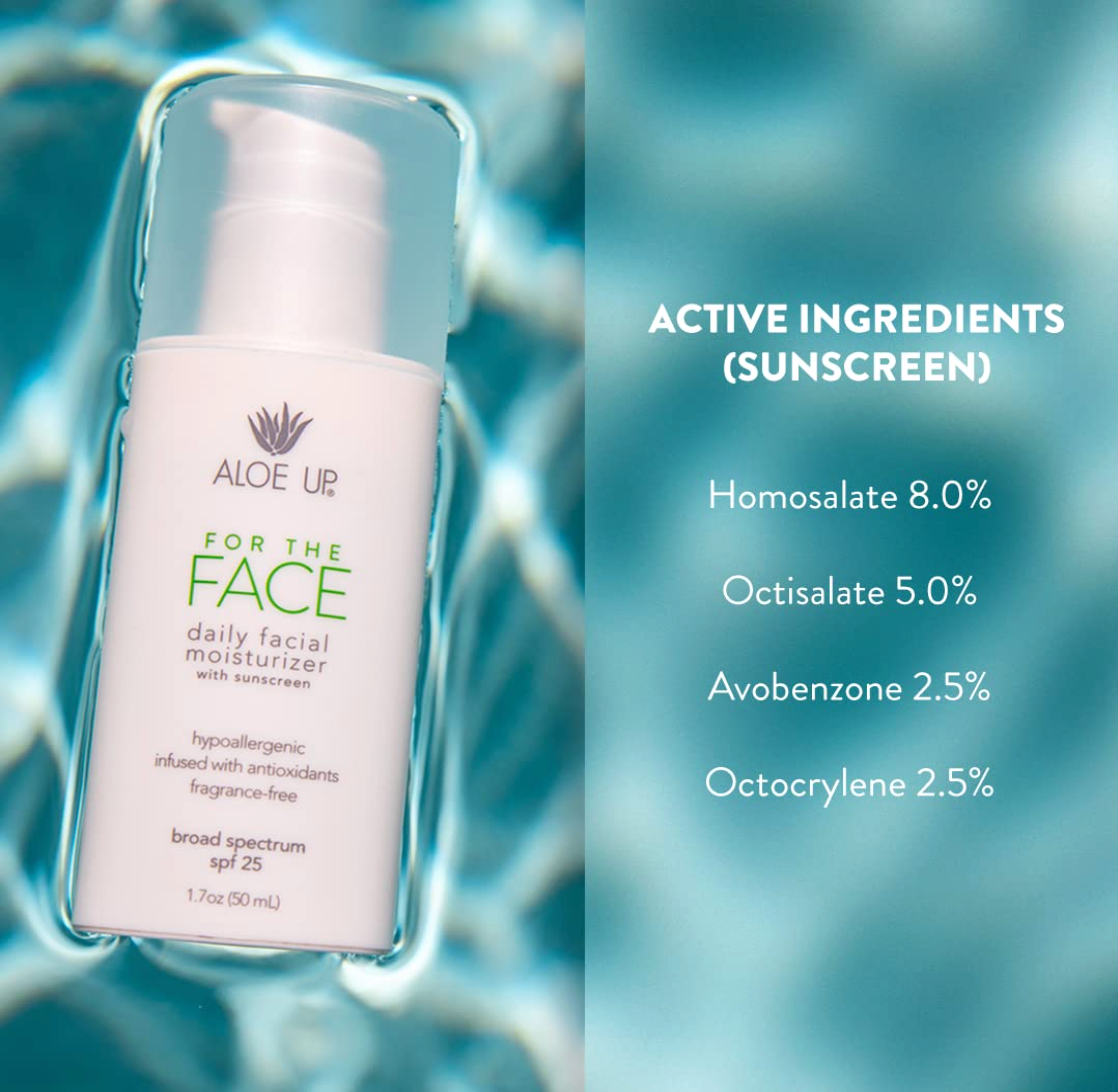 For The Face Daily Moisturizer SPF 25