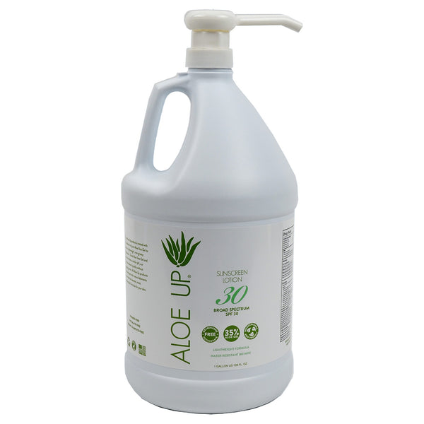 White Collection SPF 30 Sunscreen Lotion Gallon