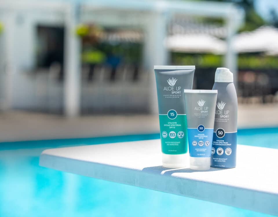 Aloe Up Sport Sunscreen Pool